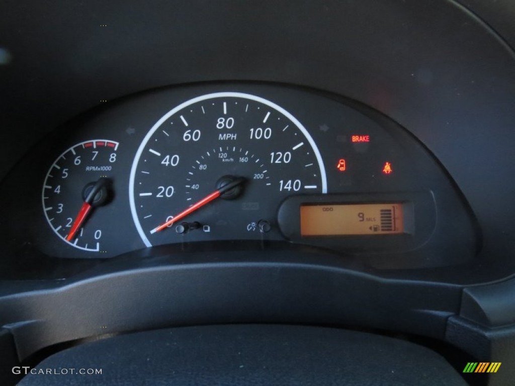 2014 Versa 1.6 S Sedan - Blue Onyx / Charcoal photo #13