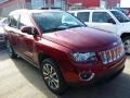 2014 Deep Cherry Red Crystal Pearl Jeep Compass Limited 4x4  photo #5