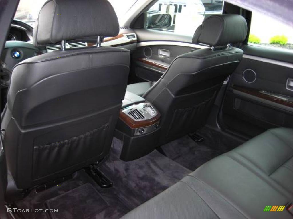 2006 7 Series 750Li Sedan - Jet Black / Black Nasca Leather photo #16