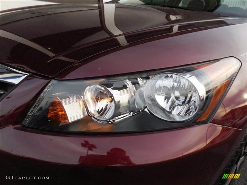 2012 Accord LX Premium Sedan - Basque Red Pearl II / Ivory photo #4