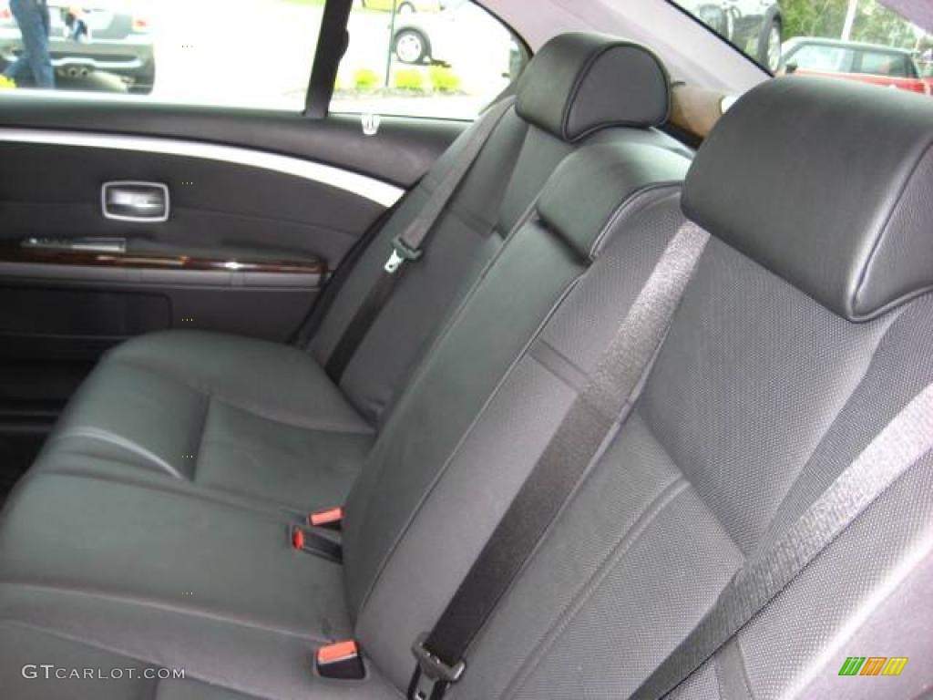 2006 7 Series 750Li Sedan - Jet Black / Black Nasca Leather photo #17