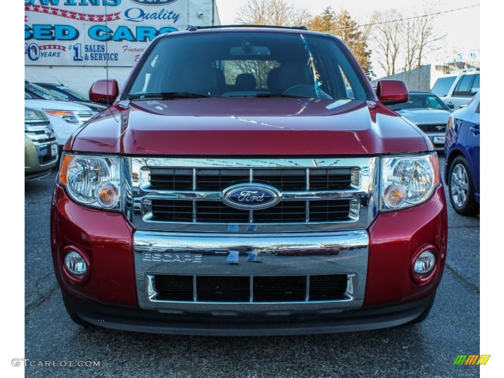 2012 Escape Limited V6 - Toreador Red Metallic / Charcoal Black photo #2