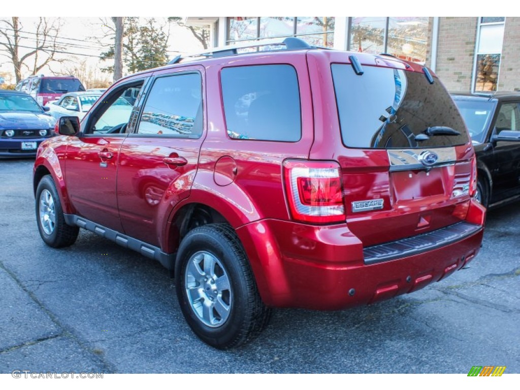 2012 Escape Limited V6 - Toreador Red Metallic / Charcoal Black photo #3
