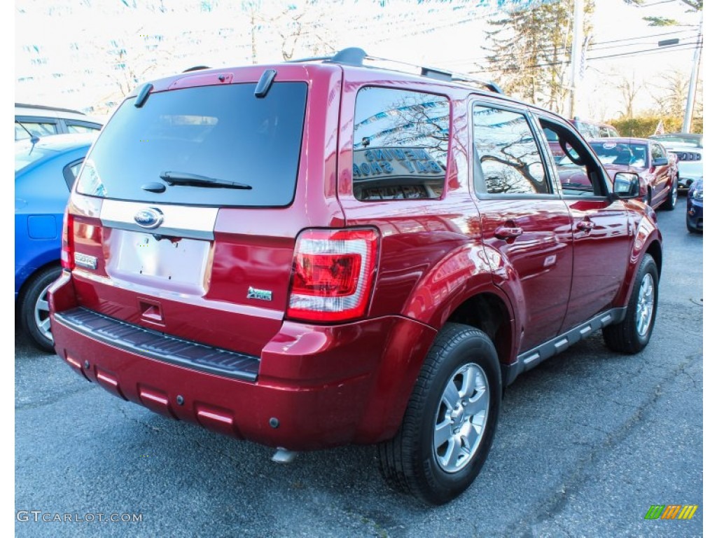 2012 Escape Limited V6 - Toreador Red Metallic / Charcoal Black photo #5