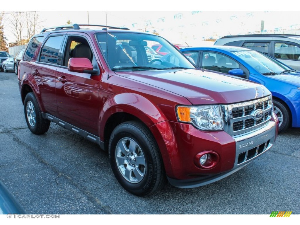 2012 Escape Limited V6 - Toreador Red Metallic / Charcoal Black photo #6