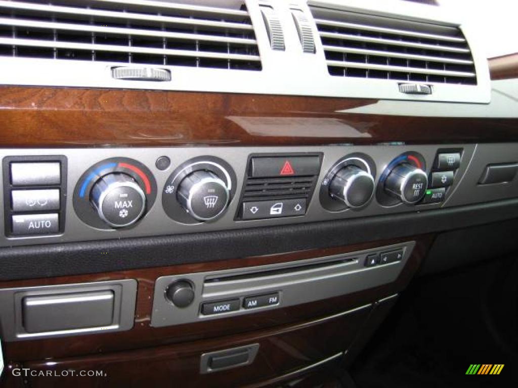 2006 7 Series 750Li Sedan - Jet Black / Black Nasca Leather photo #19