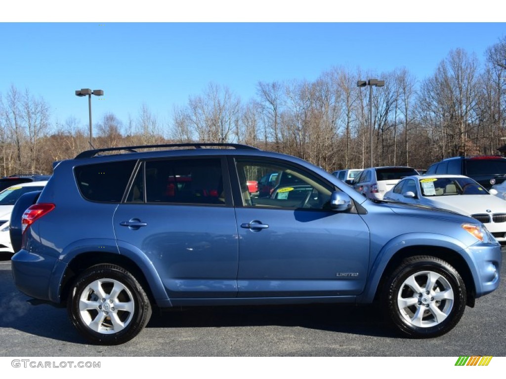 2012 RAV4 Limited - Pacific Blue Metallic / Sand Beige photo #2