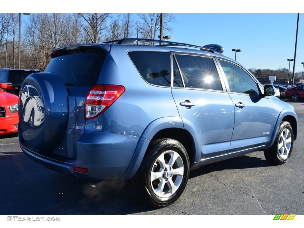 2012 RAV4 Limited - Pacific Blue Metallic / Sand Beige photo #4