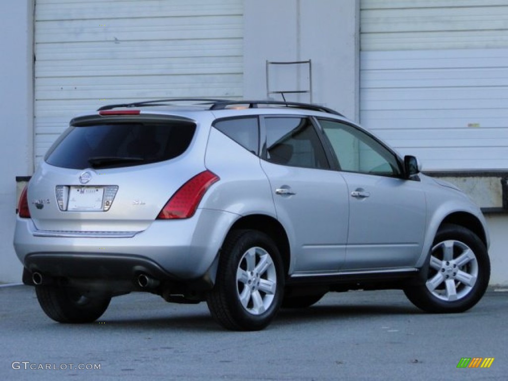 2007 Murano SL - Brilliant Silver Metallic / Charcoal photo #2