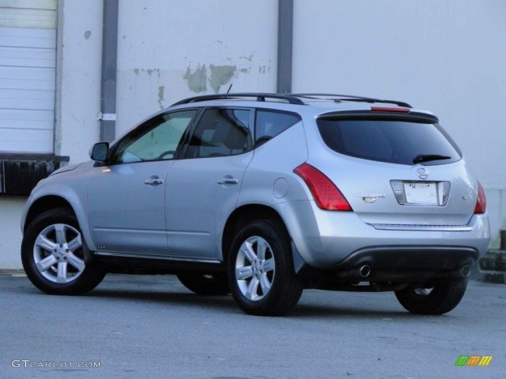 2007 Murano SL - Brilliant Silver Metallic / Charcoal photo #4