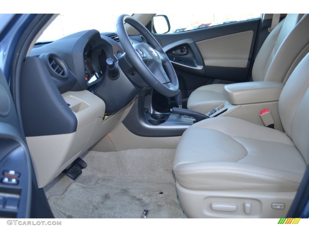 2012 RAV4 Limited - Pacific Blue Metallic / Sand Beige photo #9