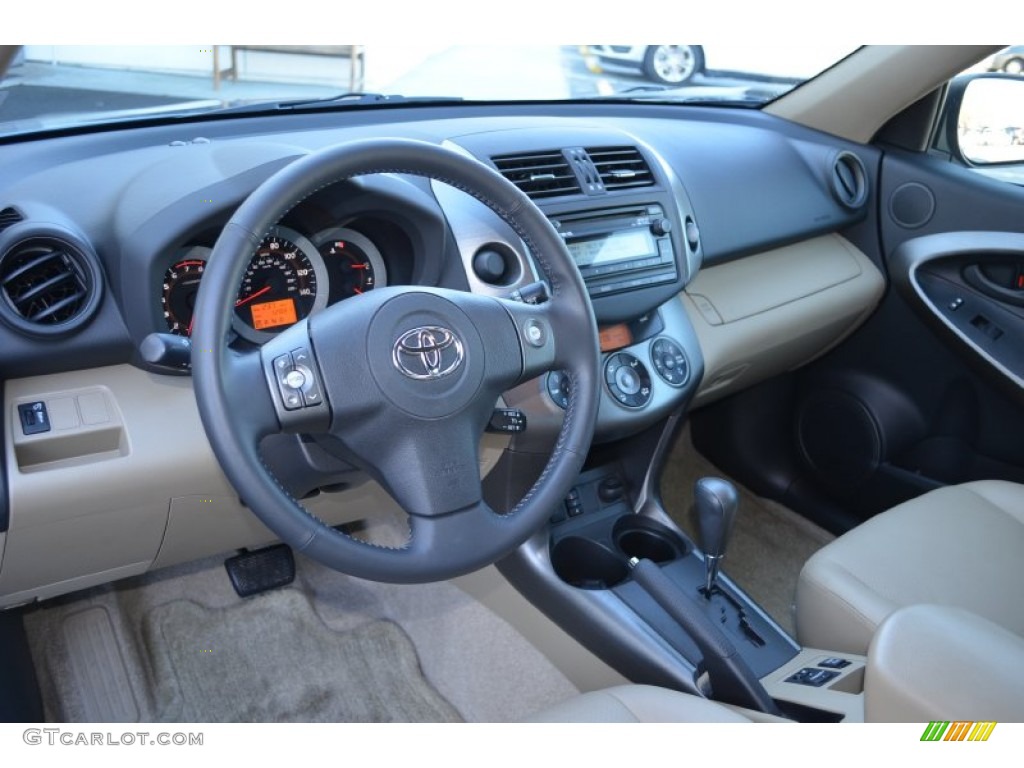 2012 RAV4 Limited - Pacific Blue Metallic / Sand Beige photo #10