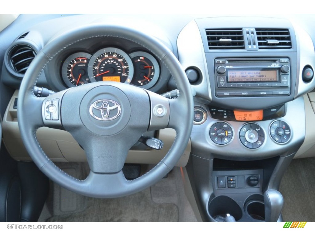 2012 RAV4 Limited - Pacific Blue Metallic / Sand Beige photo #18
