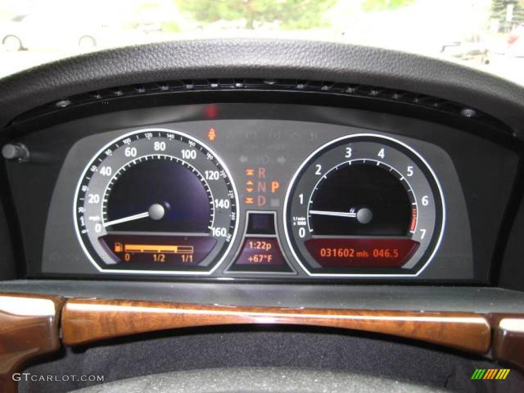 2006 7 Series 750Li Sedan - Jet Black / Black Nasca Leather photo #23