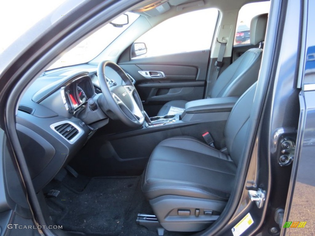 Jet Black Interior 2014 GMC Terrain SLT Photo #88797806