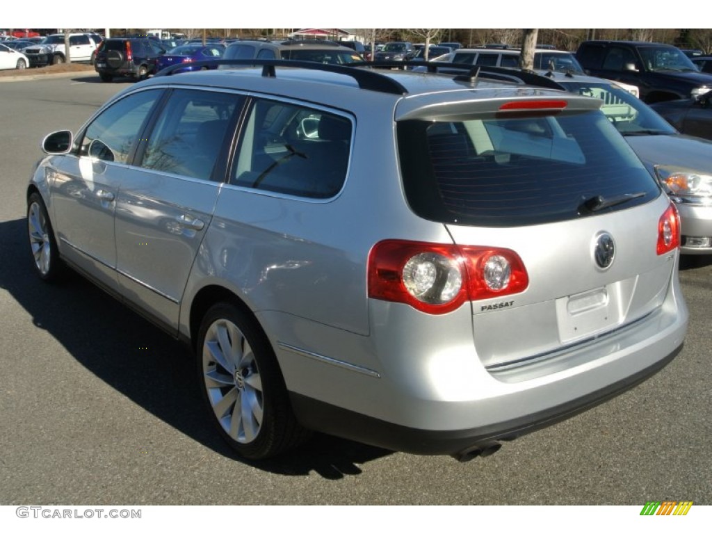 2008 Passat Komfort Wagon - Reflex Silver / Black photo #4