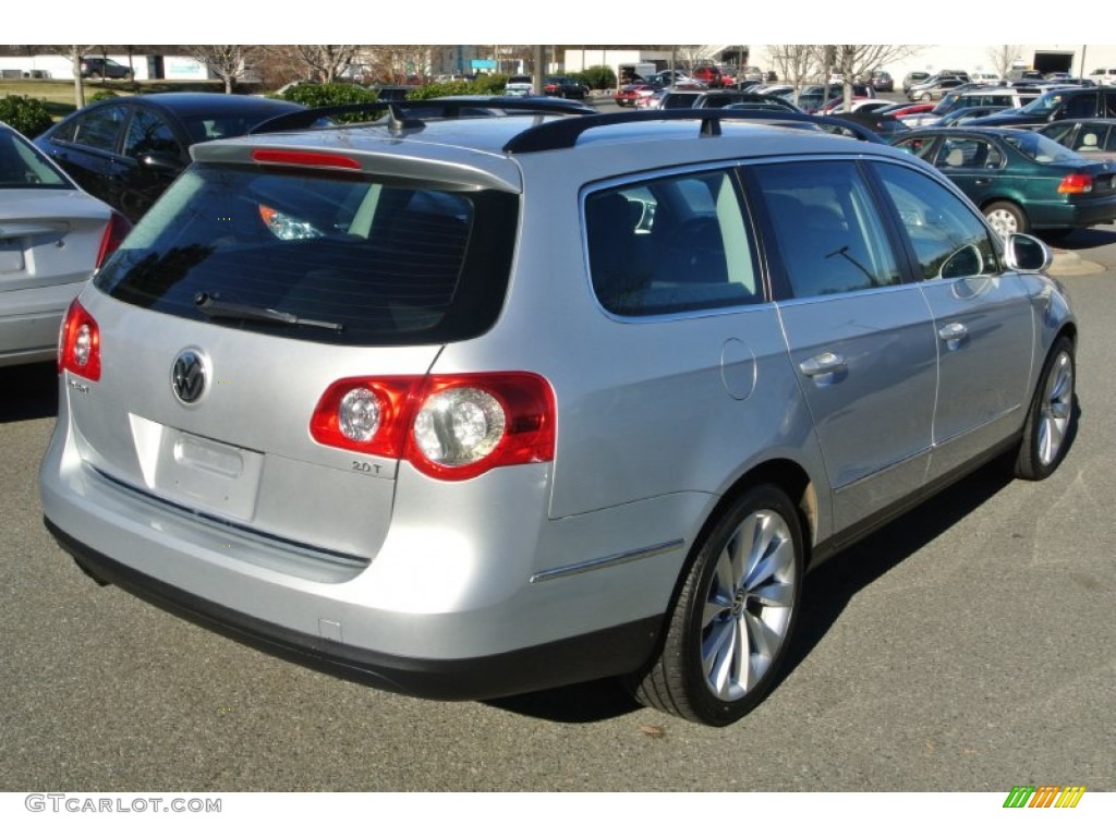 2008 Passat Komfort Wagon - Reflex Silver / Black photo #5