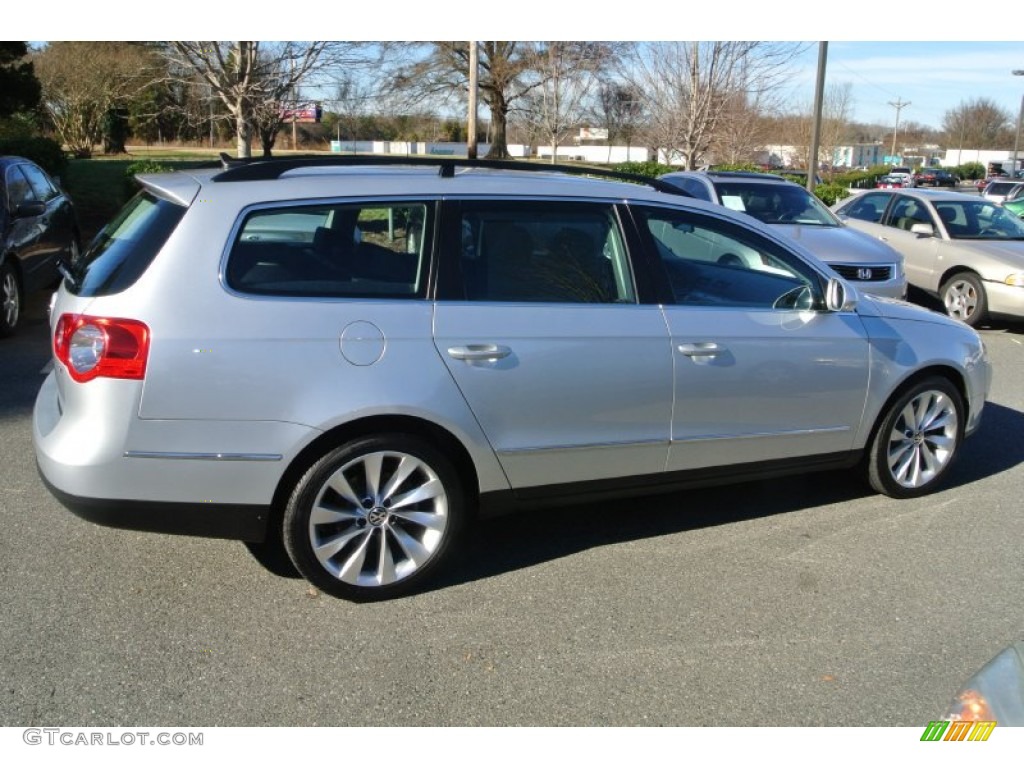 2008 Passat Komfort Wagon - Reflex Silver / Black photo #6