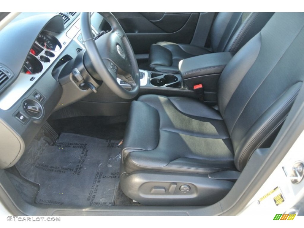 2008 Passat Komfort Wagon - Reflex Silver / Black photo #8