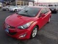 2013 Red Hyundai Elantra Coupe SE  photo #1