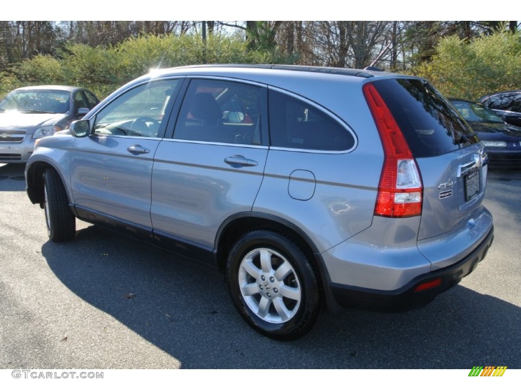 2007 CR-V EX-L - Glacier Blue Metallic / Gray photo #6