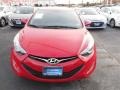 2013 Red Hyundai Elantra Coupe SE  photo #2