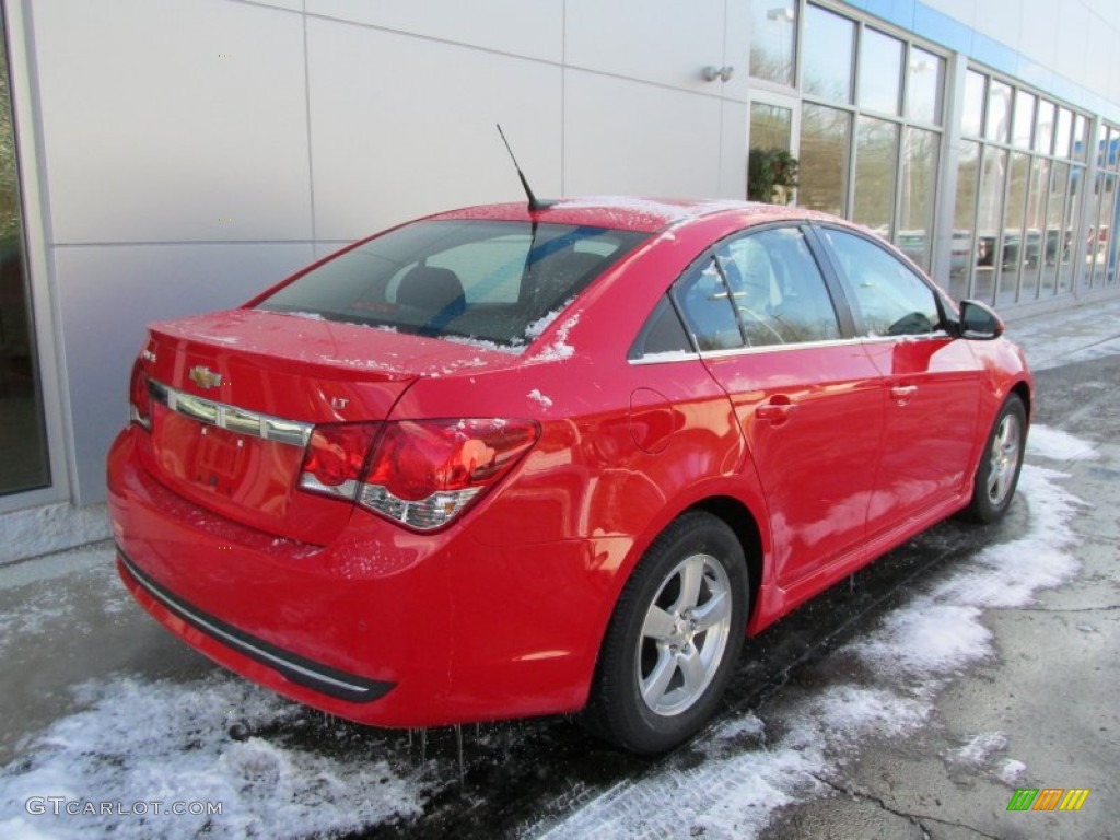 2014 Cruze LT - Red Hot / Jet Black/Sport Red photo #4