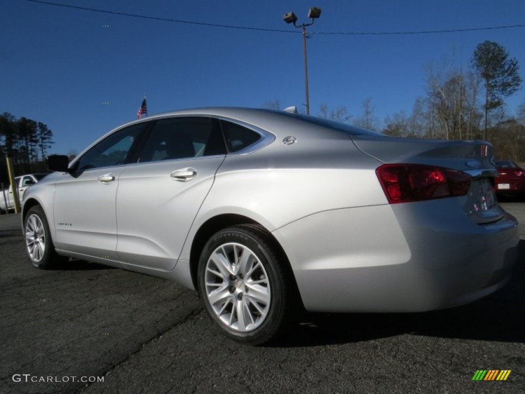 2014 Impala LS - Silver Ice Metallic / Jet Black/Dark Titanium photo #4