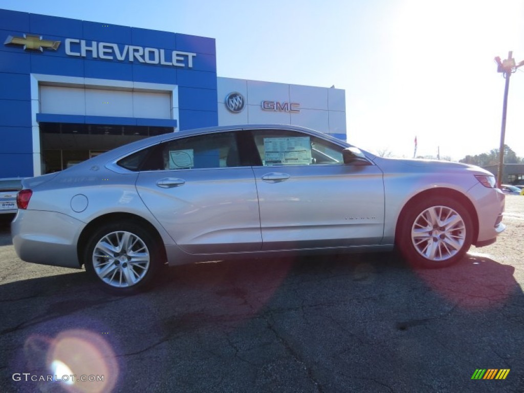 2014 Impala LS - Silver Ice Metallic / Jet Black/Dark Titanium photo #7