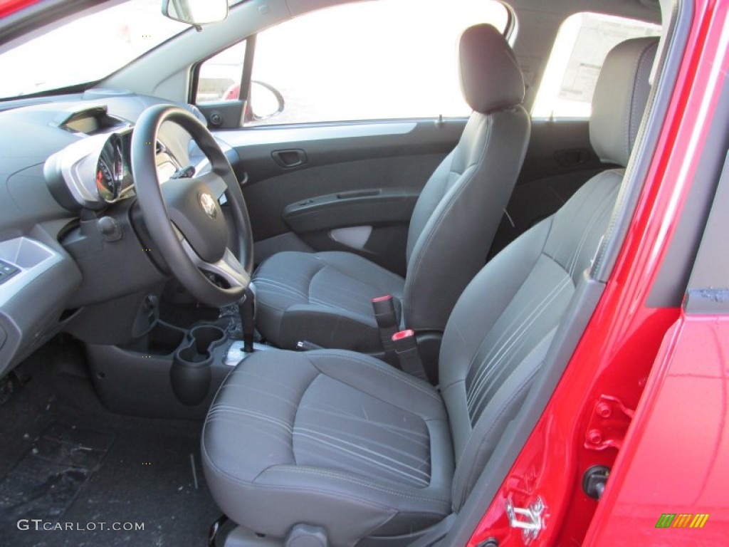 Silver/Silver Interior 2014 Chevrolet Spark LS Photo #88801823