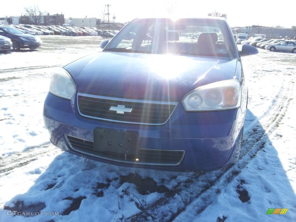 2006 Malibu LT V6 Sedan - Laser Blue Metallic / Titanium Gray photo #2