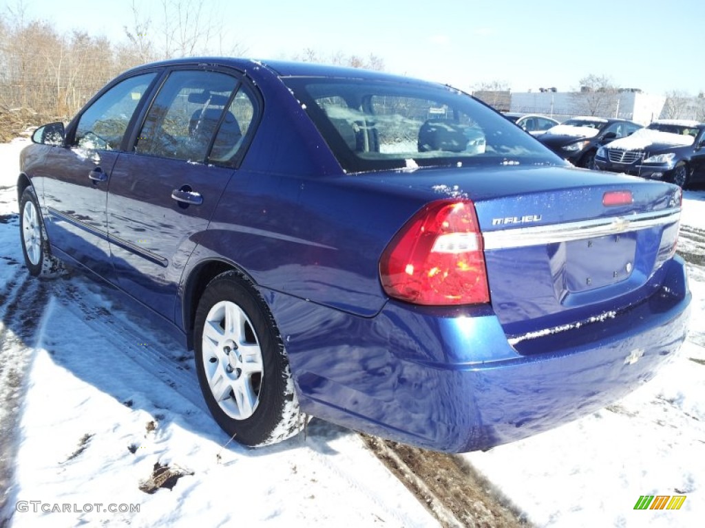 2006 Malibu LT V6 Sedan - Laser Blue Metallic / Titanium Gray photo #7