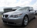 2007 Silver Grey Metallic BMW 5 Series 525i Sedan  photo #9