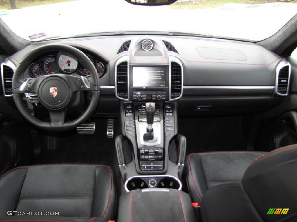 2013 Porsche Cayenne GTS Black Dashboard Photo #88807292