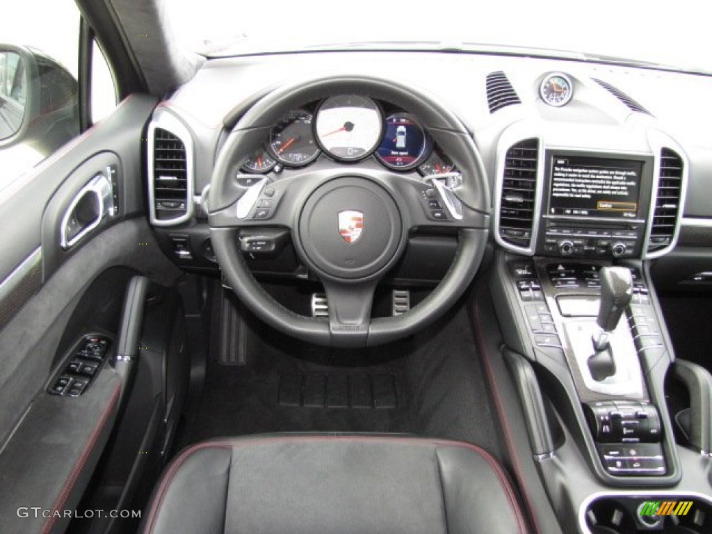 2013 Porsche Cayenne GTS Black Dashboard Photo #88807471