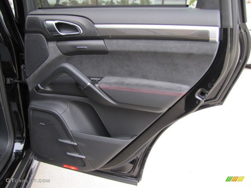 2013 Porsche Cayenne GTS Black Door Panel Photo #88808153