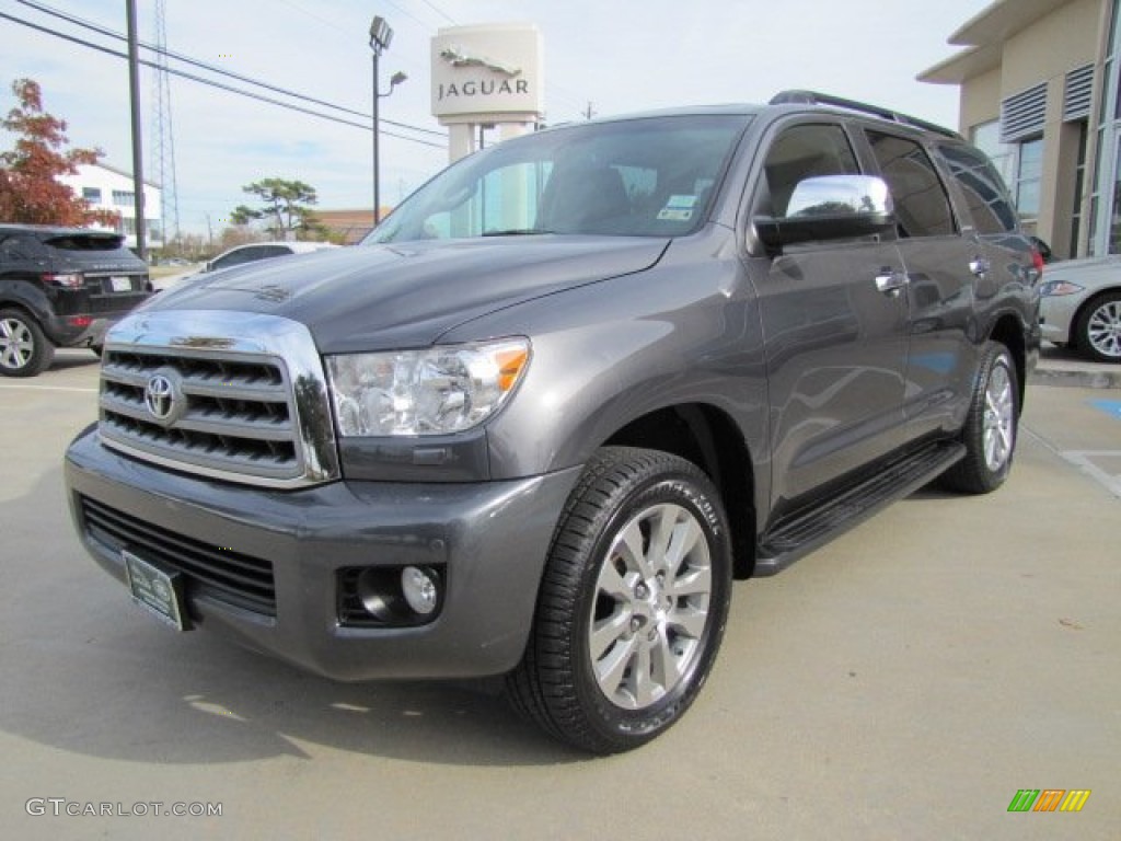 2011 Sequoia Limited - Magnetic Gray Metallic / Graphite Gray photo #5