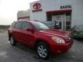 Barcelona Red Pearl 2007 Toyota RAV4 Limited 4WD