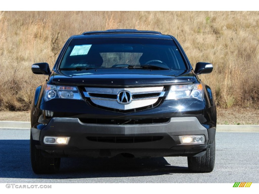 2007 MDX Sport - Formal Black Pearl / Bordeaux photo #2