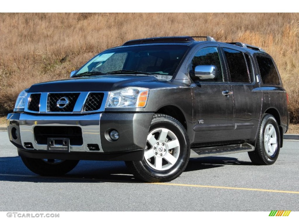 Smoke Gray 2006 Nissan Armada LE 4x4 Exterior Photo #88810307