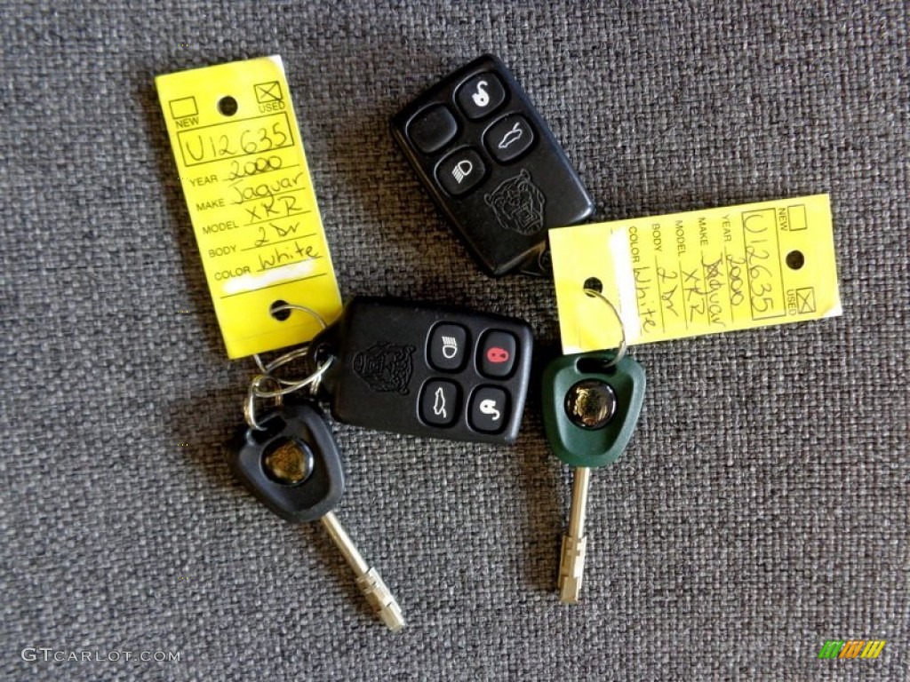 2000 Jaguar XK XKR Convertible Keys Photos