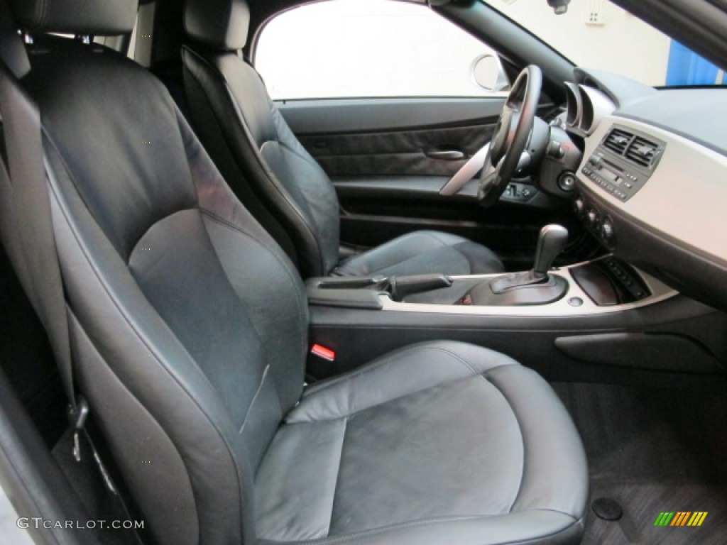 2005 Z4 3.0i Roadster - Titanium Silver Metallic / Black photo #19