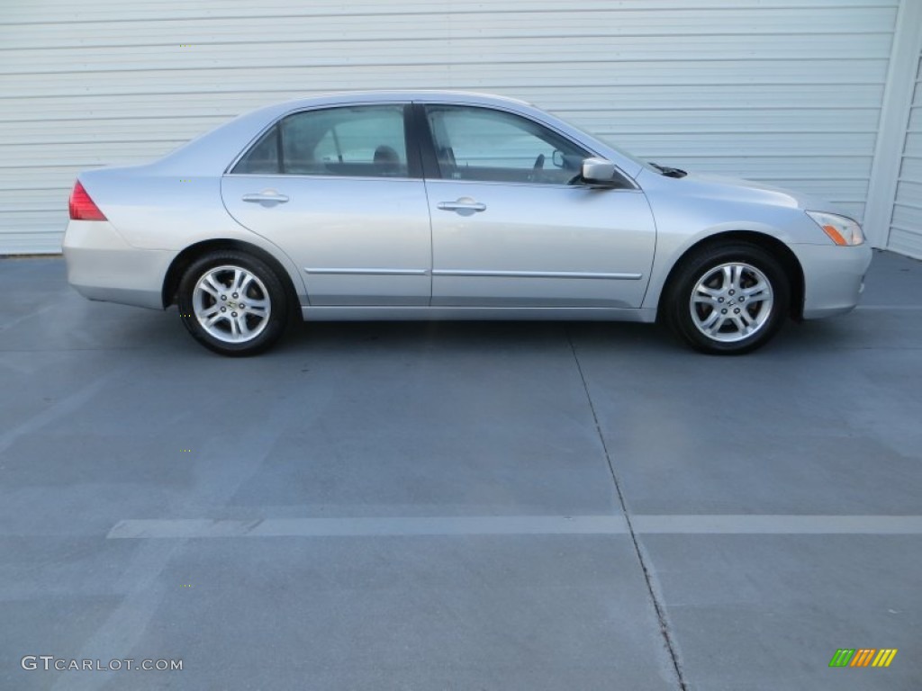 Alabaster Silver Metallic 2007 Honda Accord SE Sedan Exterior Photo #88811453