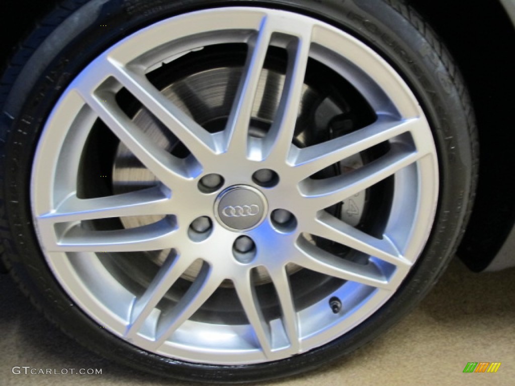 2008 S4 4.2 quattro Sedan - Dolphin Grey Metallic / Black/Black photo #13