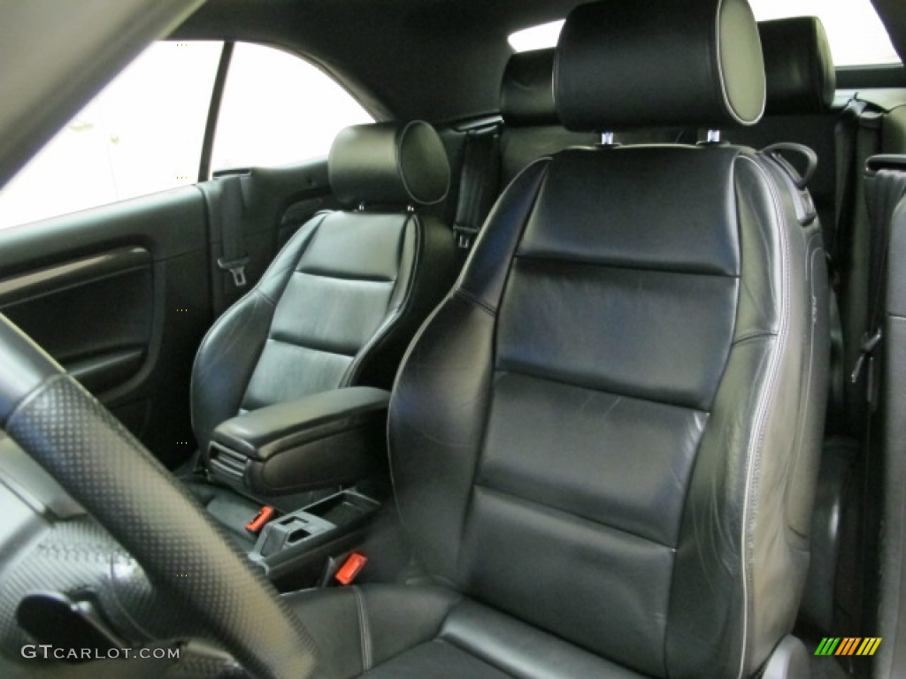 Black/Black Interior 2008 Audi S4 4.2 quattro Sedan Photo #88812077