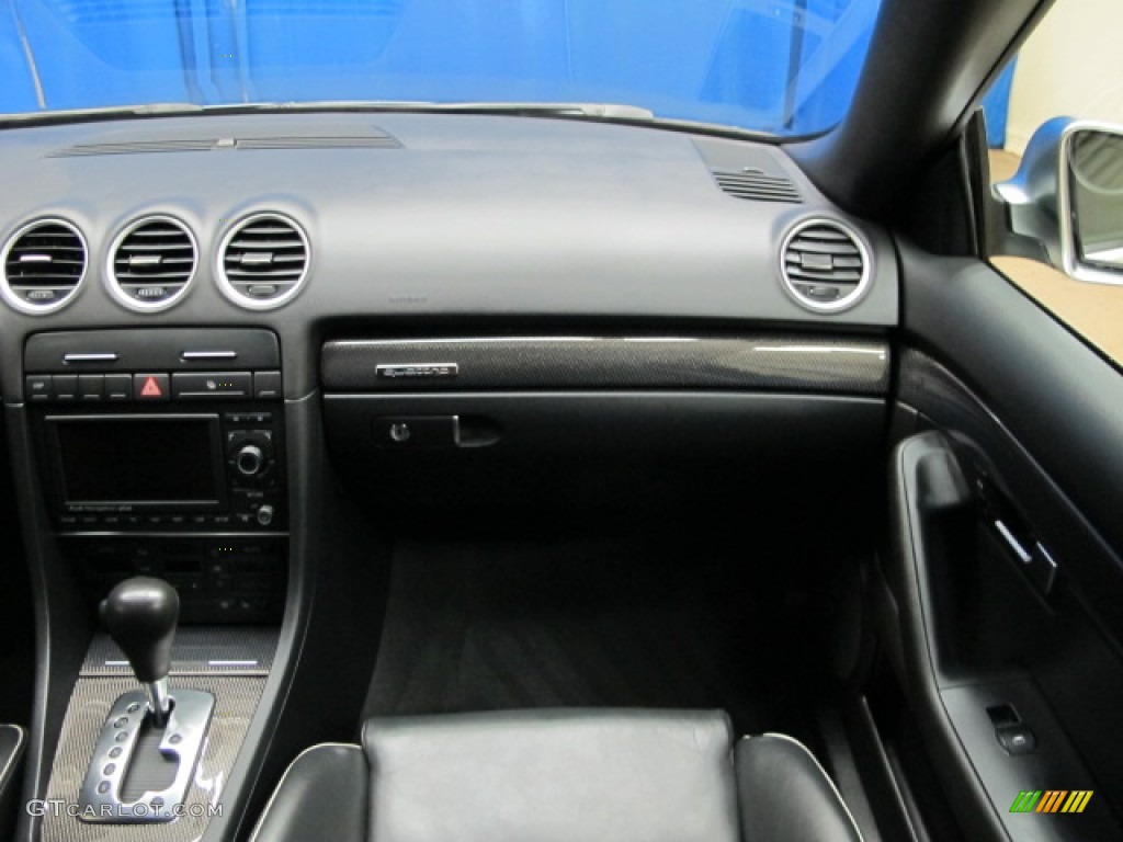 2008 S4 4.2 quattro Sedan - Dolphin Grey Metallic / Black/Black photo #21