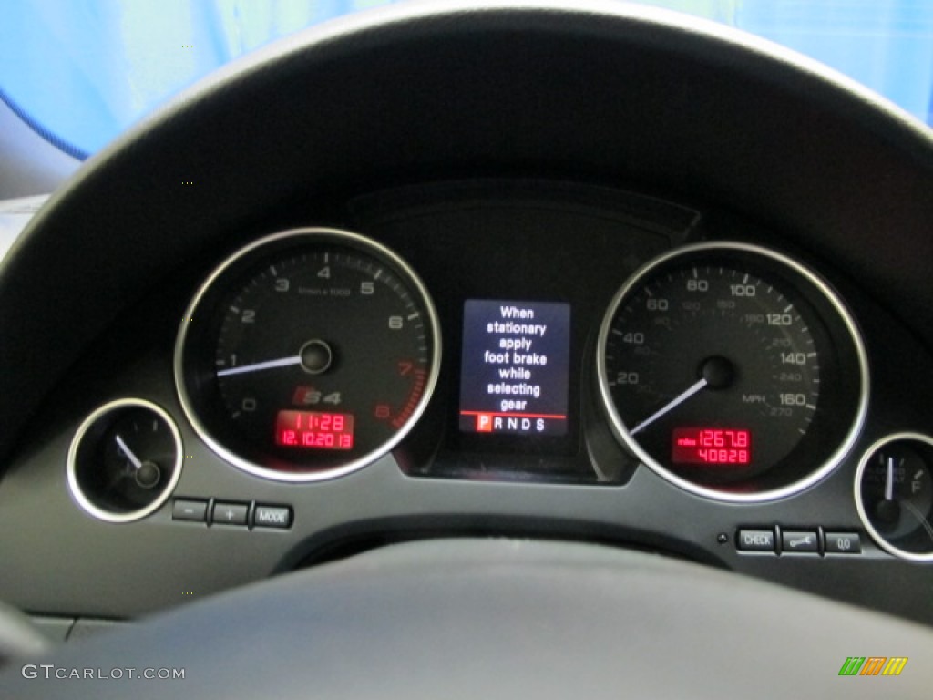 2008 Audi S4 4.2 quattro Sedan Gauges Photo #88812128
