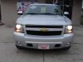 2013 Silver Ice Metallic Chevrolet Suburban LT  photo #1