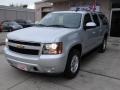 2013 Silver Ice Metallic Chevrolet Suburban LT  photo #2