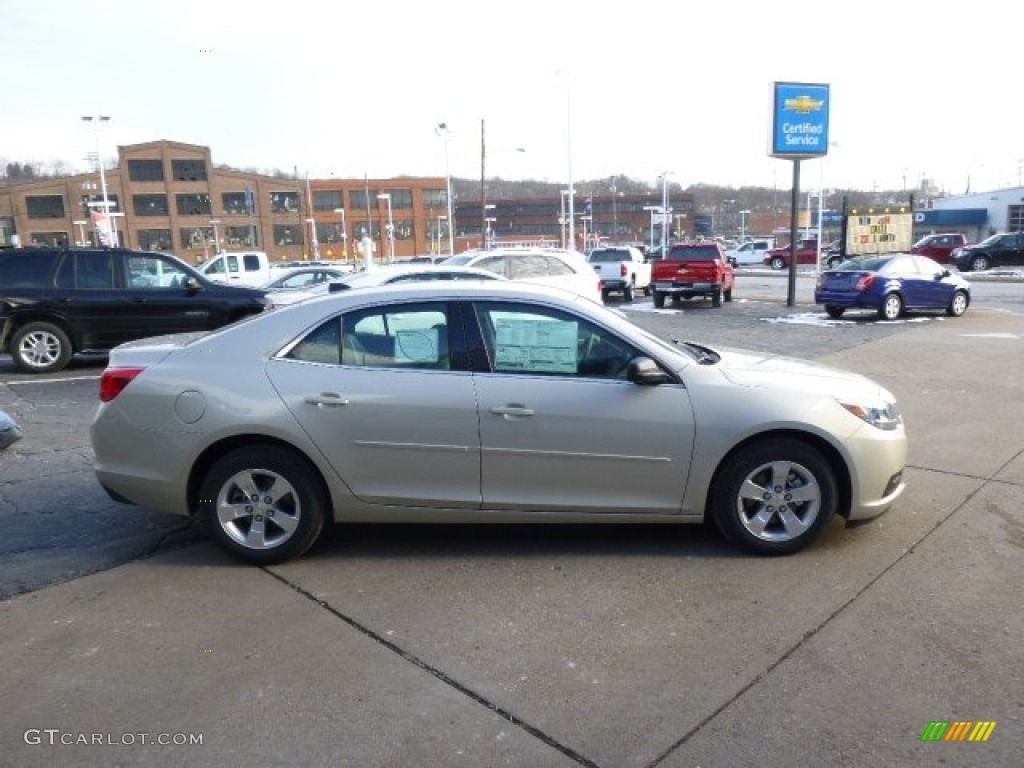 2014 Malibu LS - Champagne Silver Metallic / Jet Black/Titanium photo #1